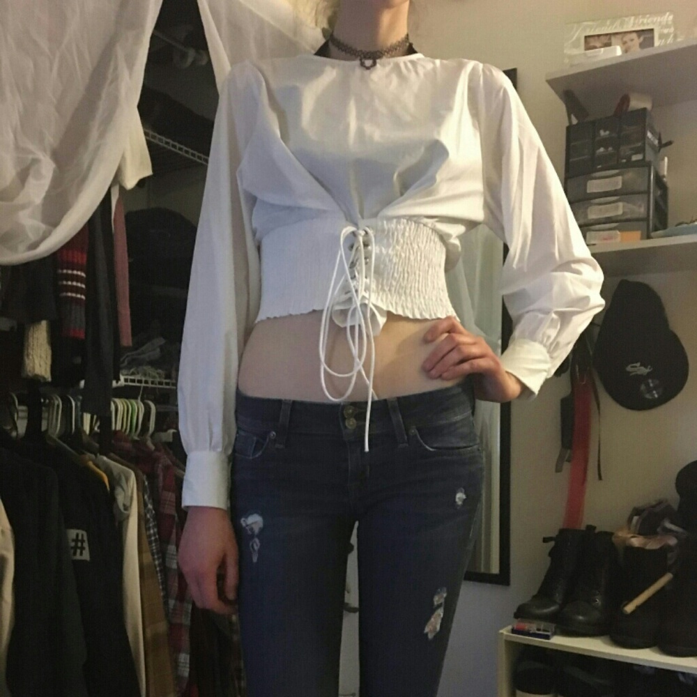 Do+Be Corset Style Top